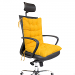 S&ouml;&ouml;gitooli padjapadi sidemetega Paks pehme kiikiste jaoks must