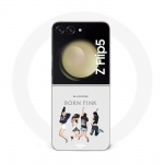 Coque Samsung Galaxy Z Flip5 blackpink born pink Kpop