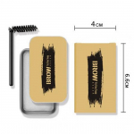 Natural three-dimensional Wild Eyebrow Shaping Soap Eyebrow Cream Waterproof long-lasting Shaping Gel Eyebrow wax Eyebrow Gel Women's Makeup