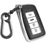 Texture Key fob Cover with Keychain Compatible with Lexus,Soft TPU Key case/Skin,4-Buttons fit ES is GS NX RX RC GX LX 570 200 250 300 350 h F Sport sinine