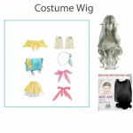 M&auml;nguprojekt Sekai v&auml;rviline lava! Cosplay Kusanagi Nene kost&uuml;&uuml;m PJSK karnevali Halloweeni j&otilde;ulur&otilde;ivaste jaoks Comic Con L-(Costume+Wig)