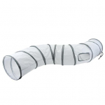 Kassitunneli m&auml;nguasi S-kujuline T-kujuline Y-kujuline sirge kokkupandav interaktiivne lemmikloomatunnel m&auml;ngupalliga, mis on h&otilde;lpsasti kokkupandav kaasaskantav m&auml;ngumaja lab&uuml;rint A