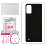 apgo Protective Skin Sticker for the back compatible with Wiko Voix, Wrap Film, Foil, Vinyl - Pattern Matrix