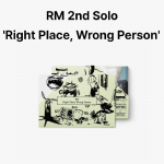Ettetellimine BTS RM 2nd Album &Otilde;ige koht, vale inimene Weverse Albums ver. & POB