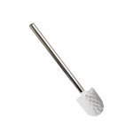 Roostevabast terasest poleeritud hari eemaldatava k&auml;epidemega WC-t&ouml;&ouml;riistade puhastamine Brushes + White