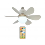 LED ventilaatorivalgusti kaugjuhtimispult Mitmev&auml;rviline h&auml;mardatav kodu Lastetuba Magamistoa ventilaatorivalgustid Acrylic Lampshade