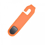 Multifunktsionaalne peatoe konks autoistme seljatoele, painduv 1 tk nahast riidepuu hoiustamise korraldaja oranž