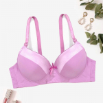 Naiste Push Up rinnahoidjad Seksikas s&uuml;gav V-polsterdatud elastne juhtmega aluspesu 38B-44B 85B parkkoor