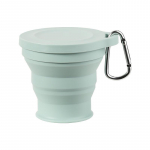 180 ml kokkupandav minitass, silikoonist kaasaskantav teetass, teleskoopiline kaanega joogikruus v&auml;listingimustes kasutamiseks m&otilde;eldud reisikohvi jaoks 180ml heleroheline v&auml;rv