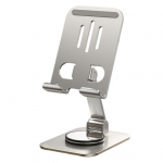 Telefonihoidja libisemisvastane 360-kraadine kokkuklapitav p&otilde;hi, stabiilne tugi kaasaskantava lauaarvuti laiska toega tahvelarvuti alus A h&otilde;be