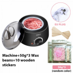 200CC Wax Heater soojem karvaeemaldusmasin k&auml;te ja jalgade keha SPA epilaatori jaoks parafiinvaha pott + vahaoad + puidupulgad