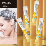 Fragrance Vitamin Shampoo Clean Greasy Dirt Smooth Hair v&auml;rskendav peanahka &scaron;ampoon 15 pcs
