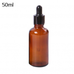 Amber Glass eeterliku &otilde;li vedela reaktiivi pipetiga t&uuml;hi tilguti pudel 5-50 ml 50ML