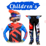 motokrossi k&auml;igukomplekt lastele 20 22 24 26 28 v&otilde;idus&otilde;idu&uuml;likond MX MOTO kampsun ja p&uuml;ksikomplektid Noorte lapsed poiss t&uuml;druk Mootorratas BMX maastikujalgratas Combo XL-26