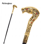 Kuldne luksuslik draakonipea jalutuskepp, mood, dekoratiivne jalutuskepp Gentleman, elegantne Cosplay jalutuskepi nupp Crosier 93 cm
