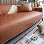 Veekindel pehme Leathaire diivanir&auml;tik Lemmikloomas&otilde;bralik universaalne sektsioondiivani libisemiskindel m&ouml;&ouml;blikaitse elutuppa 70x180cm 1pc kohv