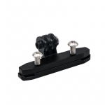 Jalgrattaistmele kinnitatud statiivihoidik jalgratta alumiiniumsulamist kronsteini adapteri klamber Gopro Hero 5/4/3 kaamera jalgrattas&otilde;idukaamera stabilisaatori jaoks must