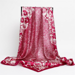 90 * 90 cm uus siidist sall naiste kevadsuvine dekoratiivne sall p&auml;ikesekaitsega reisisall S&uuml;gis- ja talvesall &otilde;huke v&auml;ljaanne 90*90cm