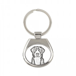 Great Swiss Mountain Dog, Greater Swiss Mountain Dog - keychain with a dog, keychain with a print, personalized pendant from the Art-Dog brand