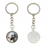 Bedlington Terrier, Rothbury Terrier, Rodbery Terrier - keychain in a box, own photo, keychain pendant from Art-Dog brand