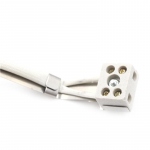 220V 25Mm X 30Mm metallist kruvikinnitusega painduv vilgukivist riba k&uuml;ttekeha h&otilde;bedane
