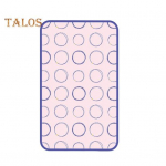 Kaasaskantav triikimismatt triikimislaud Alternatiivne paksendatud kuumakindel kokkupandav reisipesumasin-kuivati ​​t&ouml;&ouml;laua triikimispadja tekikate M roosa