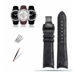 Klassikaline 22/23/24 mm ehtsast vasika nahast kellarihm Tissoti kella jaoks T035627/617/407 seeria kellarihm Butterfly pannal 23mm