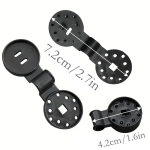 10 tk. P&auml;ikesevari V&otilde;rkklambrid Pandlad Taimed Linnuvastane Tara Telgi Varikatus L&auml;bir&otilde;ngas P&auml;ikesevari V&otilde;rk Kinnitus Klambrid Varju Kangas Tugev lukuga k&auml;epide 10Pcs