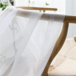 Euroopa Ameerika l&auml;bipaistev t&uuml;llkardinad elutoa akende varjestamiseks Solid Door Drape Pulmapeo Dekoratsioonipaneel W100xL200CM 1pcs