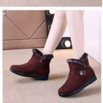 Naiste poolsaapad Veekindlad talvejalatsid Naiste lumesaapad platvorm Hoia soojas Paksu karvaga talvesaapad Mujer2022 35 tumesinine v&auml;rv