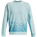 Under Armour Curry Graafilise Prindiga &Uuml;mmarguse Kaelusega Pikkade Varrukate Dressipluus Meeste dressipluus Sinine 1374315-469 XL