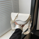 Moodne topeltrihmadega &otilde;lakott Vabaaja &uuml;hev&auml;rviline PU-nahast mitmek&uuml;lgsed p&otilde;ikkotid naistele sadulakott 18x8x15cm