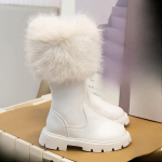 Uued sametist soojad pikad saapad, libisemisvastased pehme tallaga k&otilde;rged saapad 26 beež