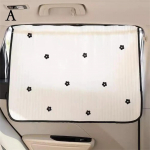 Autoakende p&auml;ikesevarjud s&otilde;iduki pimendavad kardinad, paksust riidest kujundav imiku lillekaitse, beebi lastele p&auml;ikesevarjud, auto lisavarustus W9E9