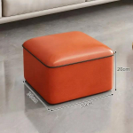 Taburet Kodu Kerge Luksus Madalad Taburetid Ukseava Kingad Vahetus Taburetid Ruudutaburet Elutoa Diivan K&uuml;lgpink Nahast Ottomani Pouf