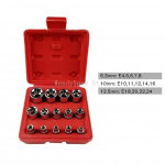 UUS 14 tk E-t&uuml;&uuml;pi naissoost padrunv&otilde;tmete komplekt E4 - E24 1/4 3/8 Torx t&auml;rn h&uuml;lsside komplekt Autoremondi k&auml;sit&ouml;&ouml;riistad CHINA