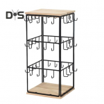 K&otilde;rvar&otilde;ngaste v&auml;ljapaneku alus 48 konksuga K&otilde;rvar&otilde;ngaste vitriin m&uuml;&uuml;jatele 360 ​​kraadine k&otilde;ikv&otilde;imalik v&auml;ljapanek Kaelakeed K&auml;ev&otilde;rud K&otilde;rvar&otilde;ngaste kaardihoidja jaoks