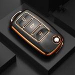 TPU auto klappv&otilde;tme &uuml;mbrise kate Volkswagen VW Polo Golf Passat Tiguan Beetle Caddy T5 Up Eos Skoda Octavia Seat Leon Altea jaoks must