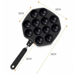 Holaroom 12 &otilde;&otilde;nsust alumiiniumsulamist Takoyaki pann Takoyaki tegija kaheksajalg V&auml;ikesed pallid k&uuml;psetuspann Kodused toiduvalmistamise t&ouml;&ouml;riistad