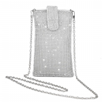 Uus mood naiste kotid &Otilde;htukotid &Otilde;lakotid Rhinestone kott Trend vaba aja kett kotid Tudded teemantkotid Crossbody kotid