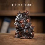 Lilla keraamika Kylin Tea Pet elutuba Teelaua kaunistus Teetseremoonia tarvikud Teealuse kaunistus