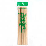 90 tk Bamboo Stick toidukvaliteediga bambusest vardast &uuml;hekordselt kasutatavad naturaalsest puidust pikad pulgad grillimiseks puuviljade grillt&ouml;&ouml;riistade jaoks 15/20/25/30 cm