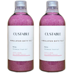 Custable Parfume Bath Salt Salt vannisool, 1100g, 2 tk pink