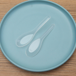 50/200/300 tk Koduk&ouml;&ouml;k l&auml;bipaistvast plastist &uuml;hekordselt kasutatavad supilusikad Aasia t&ouml;&ouml;riistad 50pcs puhas