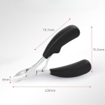 Professionaalne varvaste k&uuml;&uuml;nel&otilde;ikur k&uuml;&uuml;nte korrigeerimise n&auml;pitsad, vastupidavad paksud k&uuml;&uuml;ned t&ouml;&ouml;riista l&otilde;igatud k&uuml;&uuml;nte roostevabast terasest varba trimmer 1 pc