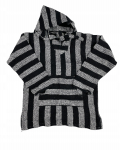 Czarny sweter damski z kapturem Artesanias Vega L - Used