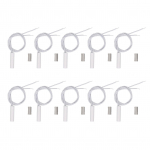 10 komplekti s&uuml;vistatav juhtmega turvaakna ukseandur DC100V sisseehitatud akna pillil&uuml;liti alarms&uuml;steemi jaoks