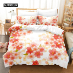 Ilus Lilleline Voodipesukomplekt Tekikoti Komplekt 3D Voodipesu Digitaaltr&uuml;kiga Voodipesu Kuninganna Suurus Voodipesukomplektid Moodsad Disainid EU single(135x200cm) beige