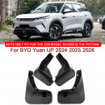BYD Yuan UP 2024 2025 2026 jaoks Autostiil ABS Auto Porilapatsid Pritsmekaitse Porilauad Porilapatsid Eesmine Tagumine Tiib Auto Tarvikud must