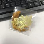 Loominguline metallimaaling J&auml;rjehoidja Hiina &otilde;&otilde;nes vahtraleht narmastega aprikoosileht J&auml;rjehoidja kingitused messingist tutt Kooli kirjatarbed